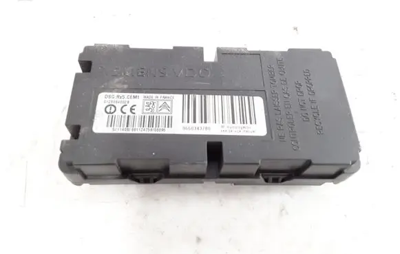 Peugeot 607 Tire pressure control unit 9660343780 S126064002B