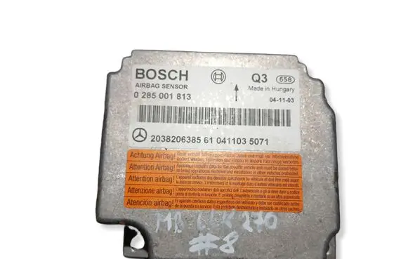 Mercedes-Benz CLK A209 C209 Airbag control unit/module 0285001813