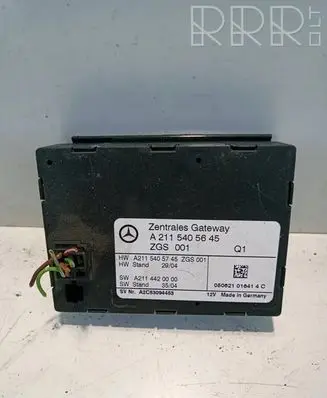 Mercedes-Benz E W211 Gateway control module A2115405645 A2115405745 A2114420000