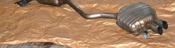 Audi A4 S4 B8 8K Muffler/silencer 8K0253611BE