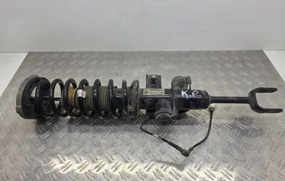 Front shock absorber with coil spring