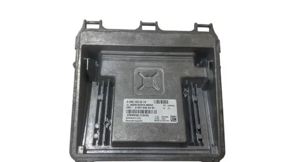 Mercedes-Benz A W169 Engine control unit/module A2661533279 5WK90910 A0014460340