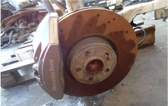 Mercedes-Benz SL R231 Front wheel hub spindle knuckle