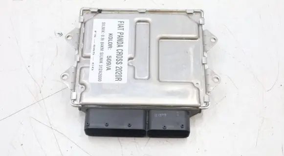 Fiat Panda III Engine control unit/module ECU BC0183704A 52141360 FD7V2VW7V