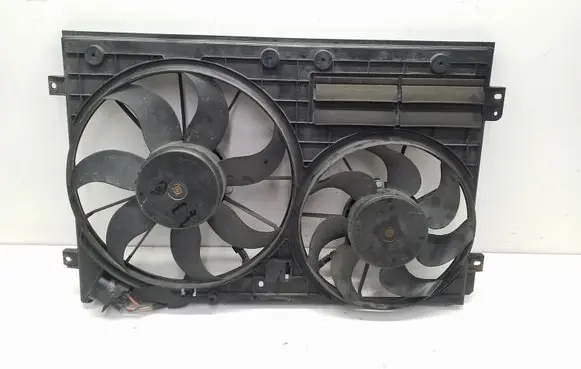 Volkswagen Tiguan Radiator cooling fan shroud 1K0121207BC
