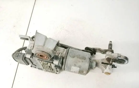 Front wiper linkage and motor