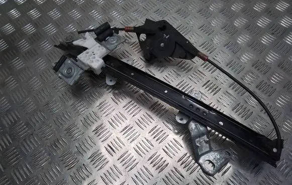 Front door window regulator with motor