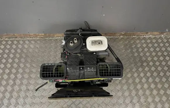 Interior heater climate box assembly