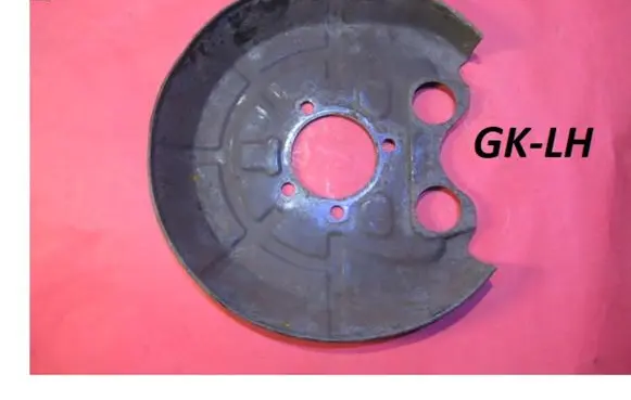 Opel Vectra C Rear brake disc plate dust cover 401154026 GM13188748LH