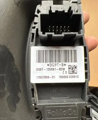 Ford Fusion II Light switch DG9T13D061BDW 150826030912 170078590