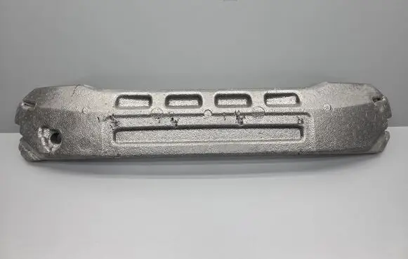 Front bumper foam support bar