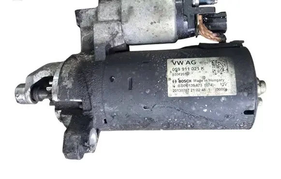 Audi Q5 SQ5 Starter motor 059911021K 07072013 0001139073
