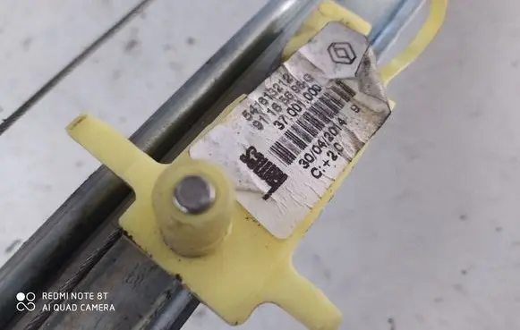Opel Vivaro Front door manual window regulator 541613212