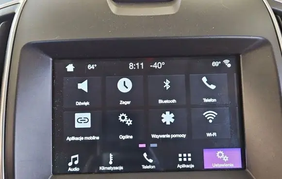 Ford Edge II Screen/display/small screen G2GT-18B955-SC IMPRK1524098