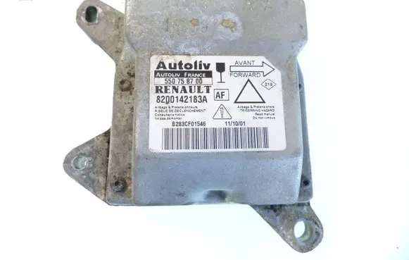 Renault Laguna II Airbag control unit/module 8200142183A 216191036A