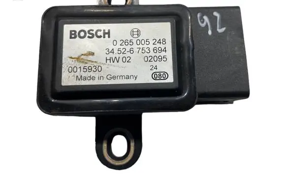 BMW X5 E53 ESP acceleration yaw rate sensor 6753694 34526753694 0265005248