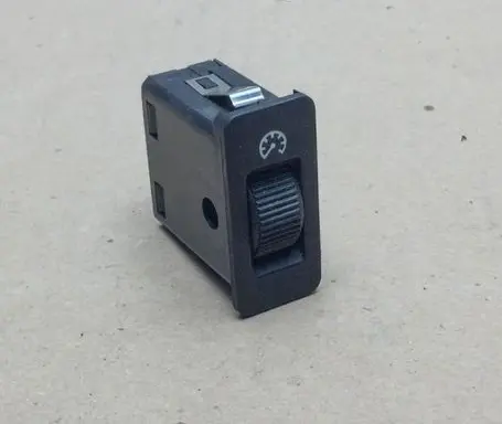 Panel lighting control switch