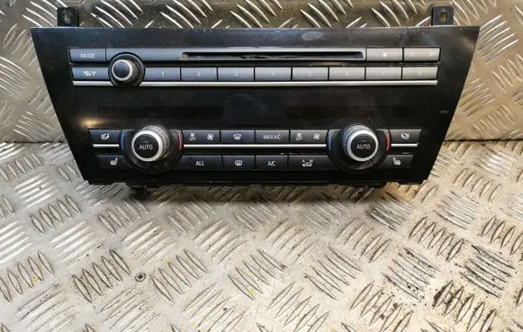 BMW 6 F12 F13 Interior fan control switch 9306165