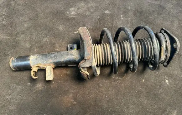 Ford Grand C-MAX Front shock absorber with coil spring AV6118045CAE