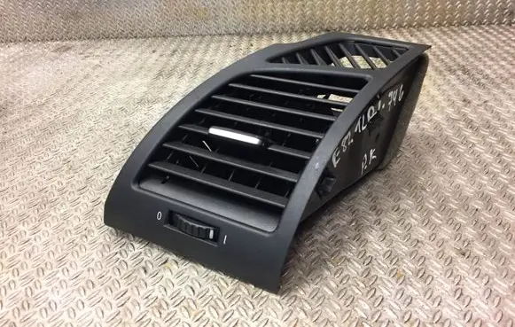 Dashboard air vent grill cover trim