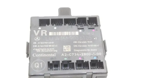 Mercedes-Benz B W246 W242 Door control unit/module A1669006105 A1669014001