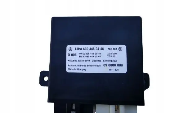 Mercedes-Benz Vito Viano W639 Other control units/modules A6394460446