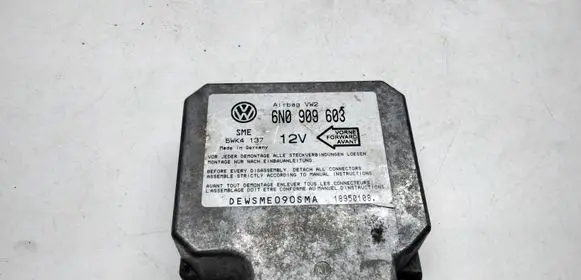 Volkswagen Sharan Airbag control unit/module 6N0909603