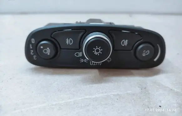 Panel lighting control switch