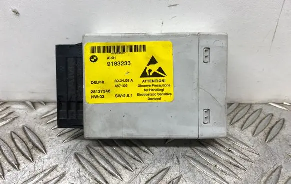 BMW 5 E60 E61 Center console control module 9183233