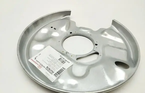 Mercedes-Benz SL R129 Rear brake disc plate dust cover A2104201544 2104201544 3527878