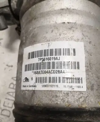 Porsche Cayenne (92A) Air suspension rear shock absorber 7P5616503AE