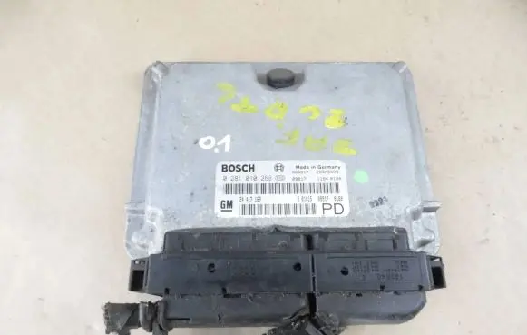 Opel Zafira A Engine control unit/module 24417169 28SA9999 0281010268