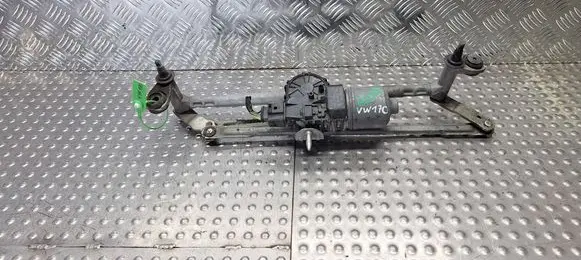 Volkswagen Polo V 6R Front wiper linkage and motor S25145357 6R1955023C 6R1955119A