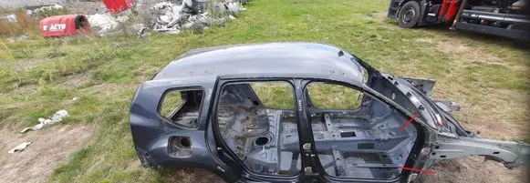 Dacia Duster Front side member 