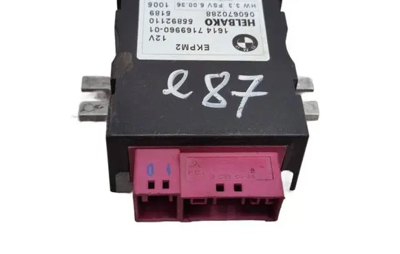 BMW 1 E81 E87 Fuel injection pump control unit/module 7169960 050670288 55892110