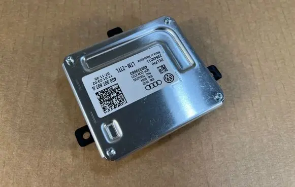 LED ballast control module
