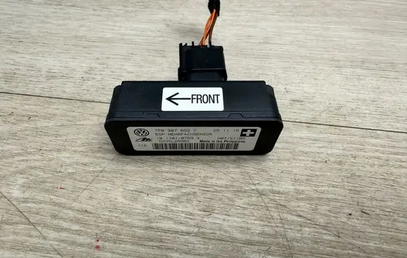 Porsche Cayenne (92A) ESP acceleration yaw rate sensor 7P0907652C 95860614510 DX35L25M0Z