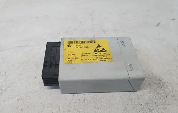 BMW 5 E60 E61 Center console control module 9183233 28137346