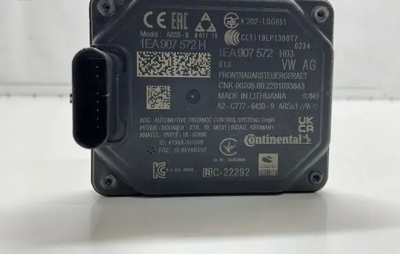 Audi Q4 Sportback e-tron Distronic sensor radar 1EA907572H 1EA907572