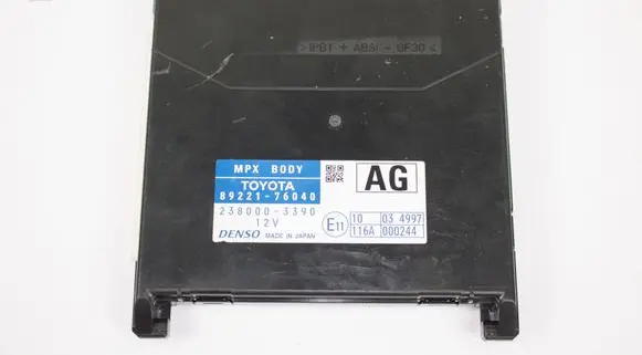 Lexus CT 200H Other control units/modules 8922176040AG 8922176040 2380003390