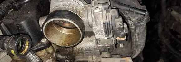 Peugeot 207 Throttle valve 9647925480