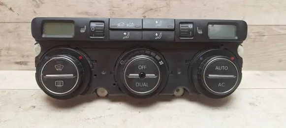 Volkswagen PASSAT B6 Climate control unit 3C0907044DA SW0811 5HB01010621