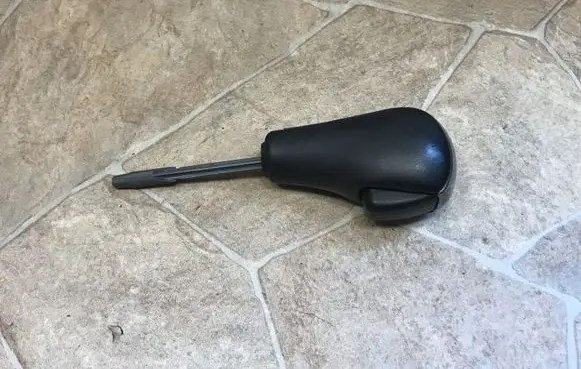 BMW 6 E63 E64 Gear lever shifter trim leather/knob 7009285