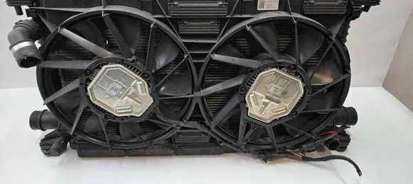 Audi Q7 4M Electric radiator cooling fan 8W0121003D 0130707411