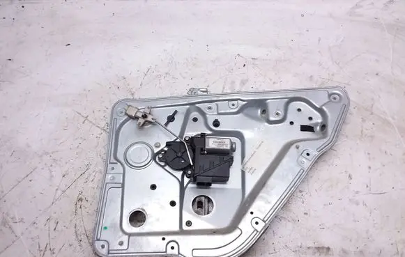 Skoda Fabia Mk1 (6Y) Rear door window regulator with motor 6Q0959812 6Y0839752E