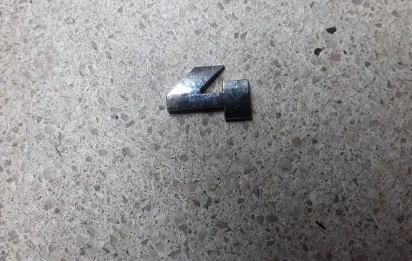 BMW M4 F82 F83 Manufacturers badge/model letters 8054330