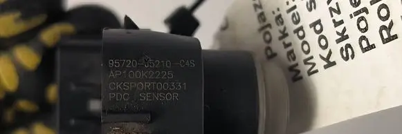 KIA Stinger Parking PDC sensor 95720J5210 AP100K2225 CKSP0RT00331
