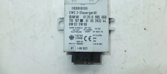 BMW 3 E46 Immobilizer control unit/module 6905668 05393244