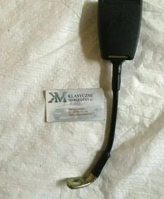Mercedes-Benz S W126 Rear seatbelt buckle 1268600569
