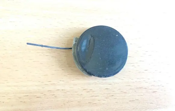 Opel Vectra B Front tow hook cap/cover 90586609